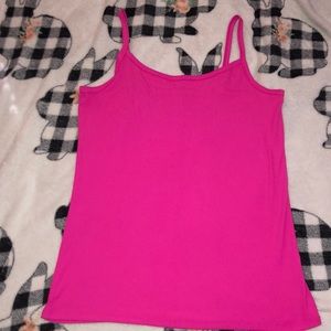 Hot pink cami